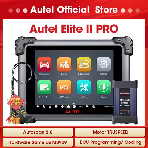 Autel MaxiSys Elite II Pro Top Diagnostic Tools 2 Years Update Elite 2 PRO J2534 Programming Coding 