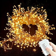 Firecracker String Light Battery Power 8 Modes Garland Fairy Lights for Wedding Party Christmas Wedd