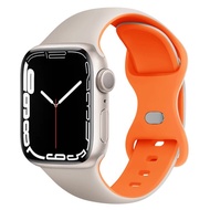 Watch Strap Suitable For Apple Watch10/9 Strap Ultra Silicone Watch Strap S4 Smart S10 Accessories M