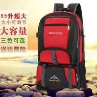 [Expandable] 65L Large Capacity Backpack Sports Outdoor Travel Backpack Men Women Hiking Bag Luggage