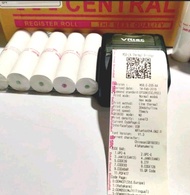 Kertas struk thermal EDC logo src 57/58x30mm Paket 10 Roll/pcs