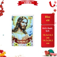 [CASE CNY 2026] Bloc Trung Loose Calendar 10.5x14.5cm - Bloc Dai Loose Calendar 14.3x2.5cm - Catholi