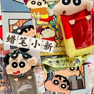 New Crayon Shin-Chan Friendly Worker Halter Document Bag Change Worker Card Key Office Worker Worker
