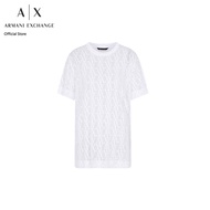 Armani Exchange เสื้อยืดผู้หญิง รุ่น XW000513-AF10835-F0028 - สีออฟไวท์