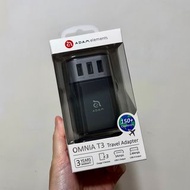 【ADAM｜亞果元素】OMNIA T3 六合一充電器 附萬國轉接頭