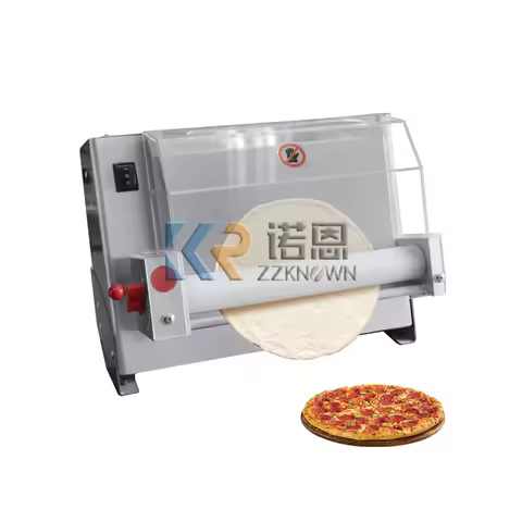 Automatic Rodillo para masa other snack roti pizza press pressing mini Electric pizza dough roller m