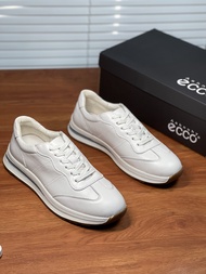 Authentic Ecco Men's รองเท้าลำลอง รองเท้าหนัง รองเท้าวิ่ง รองเท้าผ้าใบ AY1014044