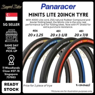 Panaracer Minits Lite 20Inch Tyre Tire 22inch 406 451 1 1/8 1.35