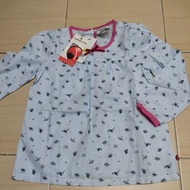 ladybird sky blue blouse 3-4y,5-6y