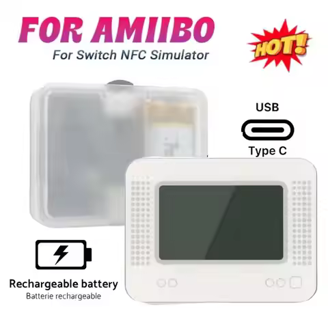 For Amiibo Pixl Emulator Simulator NFC Replacement Emulator Bluetooth-Compatible Game Emulator for S