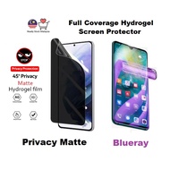 Motorola Privacy Matte/Blueray Hydrogel Screen Protector Edge E30 G81 G31 20 30 G62 Pro E40 G51 G82 