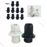 10pcs E14 Lamp Holder Full Tooth Screw Energy Save Chandelier Led Bulb Head Socket Fitting Vintage L