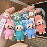 Labubu The Monsters Blind Box Toys Cardiac Macarone Mysterious Surprise Box Guess Bag Figure Model Bag Keychain