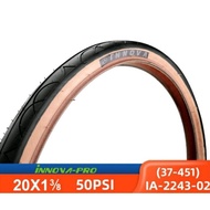 INNOVA SKINWALL/TANWALL 20X1-3/8 (37-451) TYRE FOLDING MINIVELO