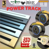 [GEN 1] imitos Power Track Socket Switch 32A Power Line Long Flat Pin/ Multi/USB With LED Light Mode