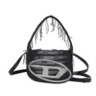 2025 NEW DIESEL Lady Bag Rotten Cloth Studded Jingle Bag 2023 New Denim Light Luxury Bag Niche Ins M