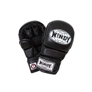 Windy Boxing Store 🥊 Windy MMA Sparring Gloves ถุงมือสำหรับต่อสู้ ถุงมือซ้อม MMA WFG7-BK
