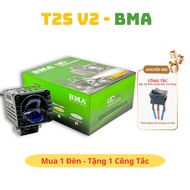 Đèn Trợ Sáng Bi Cầu T2S V2 BMA 60W - Ánh Sáng Hoàn Hảo Sắc Nét Chống Nước IP68 Lắp Xe Tải Oto Xe Máy