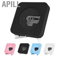 APILL Bluetooth CD Player Speaker FM Radio Wall Mounted MP3 with Remote Control