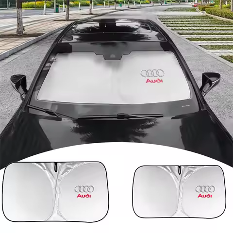 Car Windshield Sunshade Cover UV Protection Accessories For Audi Sline A4 B7 B8 B9 A3 8P 8V 8L A5 A6