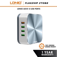 LDNIO A8101 Quick Charge 3.0 Technology 8 USB Port Auto ID USB Charger (10A)