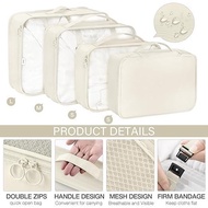 BestPromo 7 In 1 Travel Bag Travel Storage Bag Storage Bag Travel Organizer Set