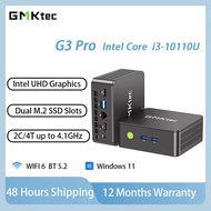 GMKtec NucBox G3 Pro Mini PC Intel Core i3-10110U Windows 11 DDR4 NVMe SSD WIFI6 BT5.2 4K Computer