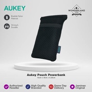 Z3di4 Aukey Sarung Pouch Case Powerbank Charger Kabel Headset