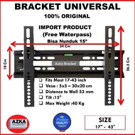 Bracket Braket Tv 24 32 40 43 Inch Samsung Sharp Xiomi Polytron Murah