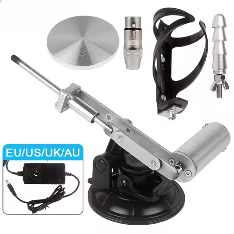 New Telescopic Linear Actuator 39mm Stroke Mini Big Thrust Variable Speed 3XLR Connector 24V DC Reci