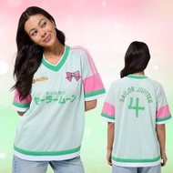 Sailor Moon Sailor Jupiter Anime Sports Jersey T-shirt Women's Number 4 Casual Streetwear Top