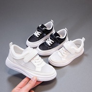 Children White Shoes 2025 Spring Summer Single Mesh Breathable Boys White Sneakers Girls Casual Snea