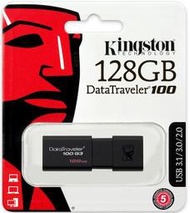 &lt;SUNLINK&gt;Kingston 128GB 128G【DT100G3】G3 USB 3.0 隨身碟