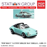 POP RACE 522999 SINGER 964 TARGA LIGHT GREEN 23 - DIECAST