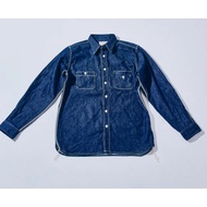 SAMURAI JEANS SJWS-SC02 Samurai Cotton Denim Work Shirt