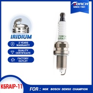 Spark Plug Platinum Flashlight K6RAIP-11 replace for NGK zfr6fix-11 IZFR6H-11 Denso VK20 Autolite XP