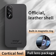 Leather Casing for OnePlus Nord 5 5G One Plus 1+Nord5 CPH2709 Phone Case Wireless Charging Car Magne