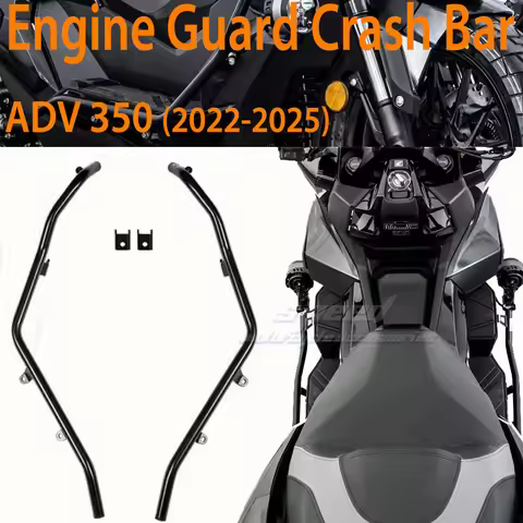 For Honda ADV350 ADV-350 ADV 350 2024-2025 Motorcycle Accessories Engine Guard Highway Crash Bar Fra
