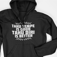 Hoodie Zipper Jacket - Know Yourself Is Good
