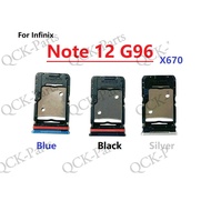 SIM Card Tray Holder For Infinix Note 12 G96 X670 X670B X670C Replacement Parts