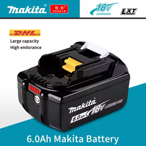 Makita 18V Battery 5Ah/6Ah/9Ah BL1850B Lithium ion Genuine Makita 18V Battery BL1850 BL1860B BL1860 