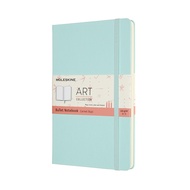 Moleskine สมุดบันทึกแบบ Bullet ปกแข็ง สีฟ้าอะความารีน ขนาดใหญ่ ART BULLET NOTEBOOK LARGE AQUAMARINE