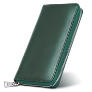 Tokyo Shimomachi Kobo Men's Long Wallet Genuine Leather 【Supreme Japanese Quality】 Domestic Cowhide 