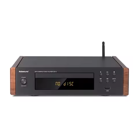 CD-6 HiFi CD Player Bluetooth 5.0/USB3.0 Lossless Decoding Audio System Digital CD Turntable with In