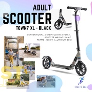 OXELO สกู๊ตเตอร์สำหรับผู้ใหญ่รุ่น Town 7XL (สีดำ) ( Adult Scooter T7XL - Black ) ล้อสกู๊ตเตอร์ อุปกรณ์สกู๊ตเตอร์ สกู๊ตเตอร์ Scooter สกูตเตอร์ 2 ล้อ