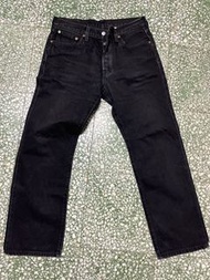 Levis 501 黑色牛仔褲