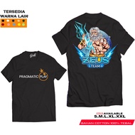 Team Kakek Zeus v2 T-shirt GAME PLAY ANTI RUNGKAD MEN'S CLOTHING COTTON COMBED 24S