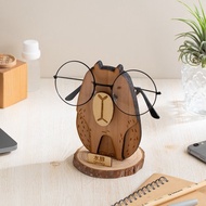 好人緣水豚 多功能置物架/眼鏡架