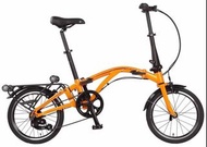 2021 DAHON CURL i3 內3速 16吋 349輪組 鋁合金 折叠車 送前後蛙燈叮叮