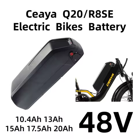 Ceaya Q20 R8SE 48V 10.4Ah 13Ah 15Ah 17.5Ah 20Ah Downtube Lithium-ion Battery for Ceaya Q20 R8SE Elec